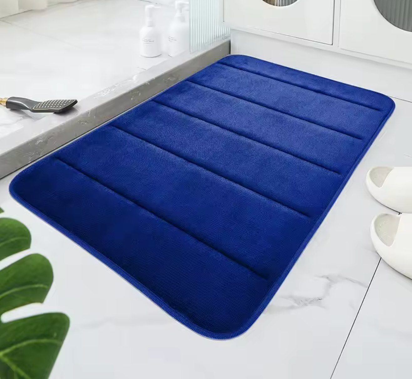 Tapis de Bain Ultra-Absorbant en Velours – Séchage Rapide | Maison Ondine