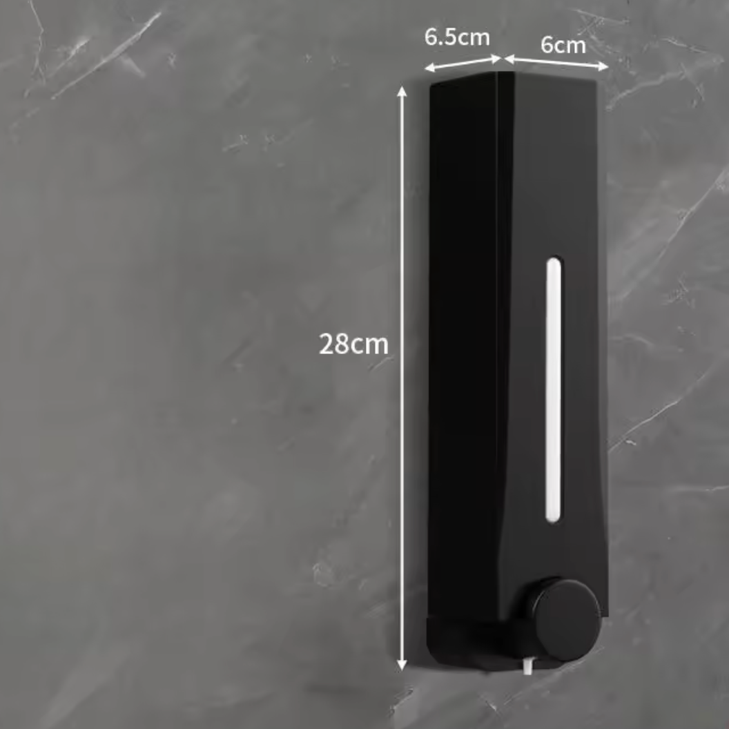 Distributeur de Savon Mural 500 ml – Rechargeable & Sans Perçage | Maison Ondine