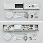 Colonne de Douche Hydromassante – Jets de Massage & Rangement Intégré | Maison Ondine