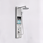 Colonne de Douche Hydromassante – Jets de Massage & Rangement Intégré | Maison Ondine